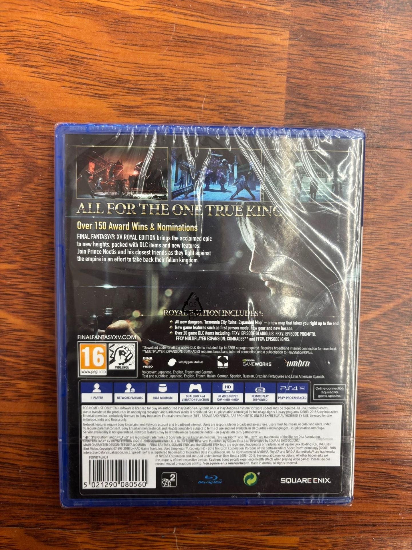 Final Fantasy Xv Royal Edition PS4 UK Final Fantasy Xv Royal Edition PS4 UK